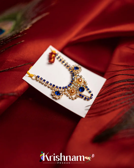 Kundan Heavy Mala for Shri Krishna, Radha & Laddu Gopal Ji (Size 2to5) - Lord of Universe