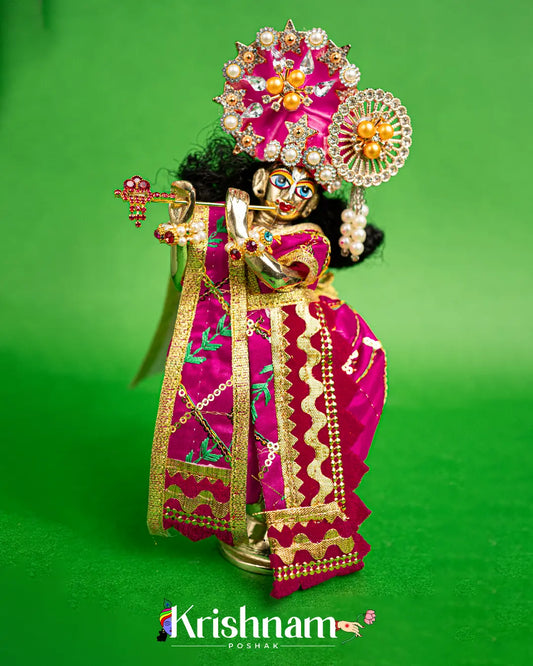 Regular Dress for Radha Krishna (Dress Only) (Pagdi Not Included) Lord of Universe