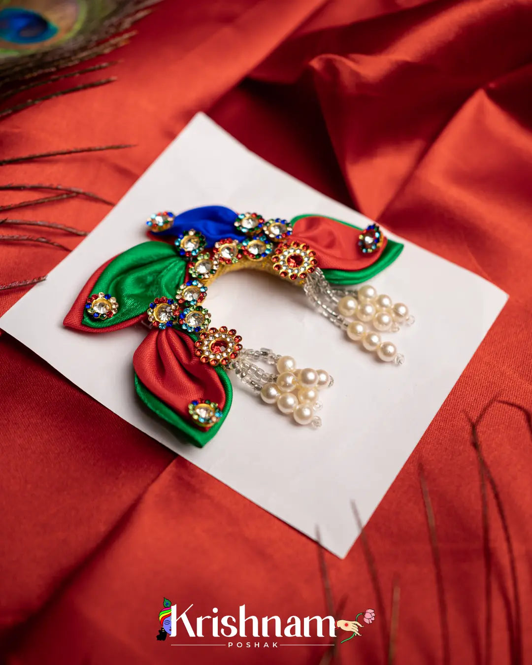 Handmade Heavy Chandrika (Color Can be Same or Different) - Lord of Universe