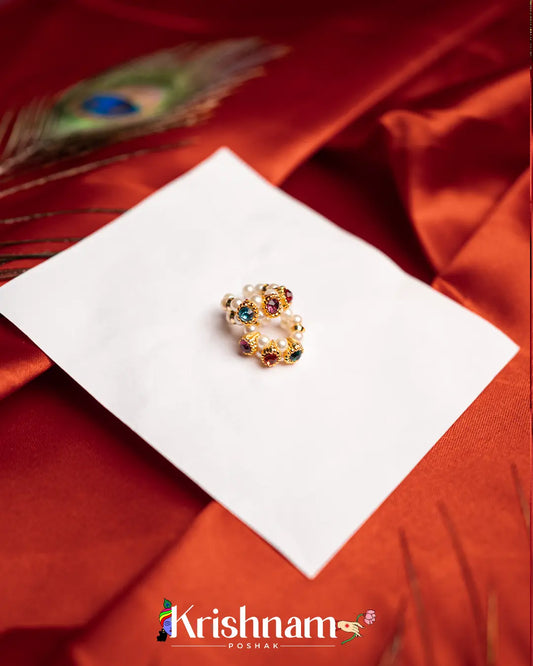 Multicolor Kangan for Shree Radha ,Shree Krishna & Laddu Gopal Ji (Fits to Size 0to5) (1 Set) - Lord of Universe