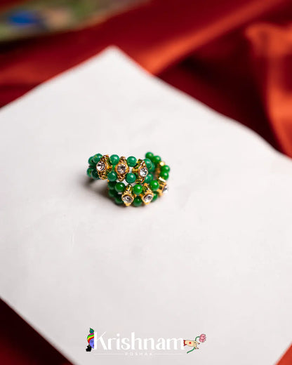 Moti Kangan for Shree Radha ,Shree Krishna & Laddu Gopal Ji (Fits to Size 0to5) (1 Set) - Krishnam Poshak