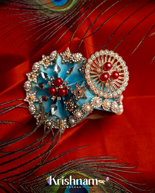 Heavy Pagdi For Shri Krishna & Laddu Gopal Ji - Lord of Universe