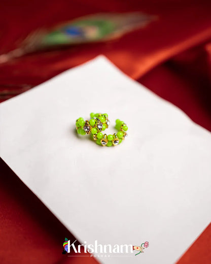 Moti Kangan for Shree Radha ,Shree Krishna & Laddu Gopal Ji (Fits to Size 0to5) (1 Set) - Krishnam Poshak