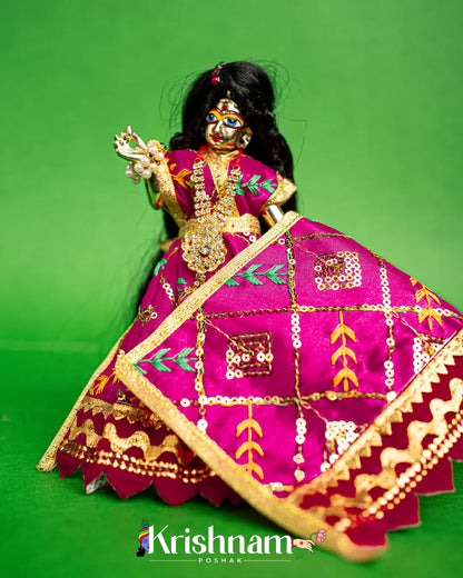 Regular Dress for Radha Krishna (Dress Only) (Pagdi Not Included) Krishnam Poshak