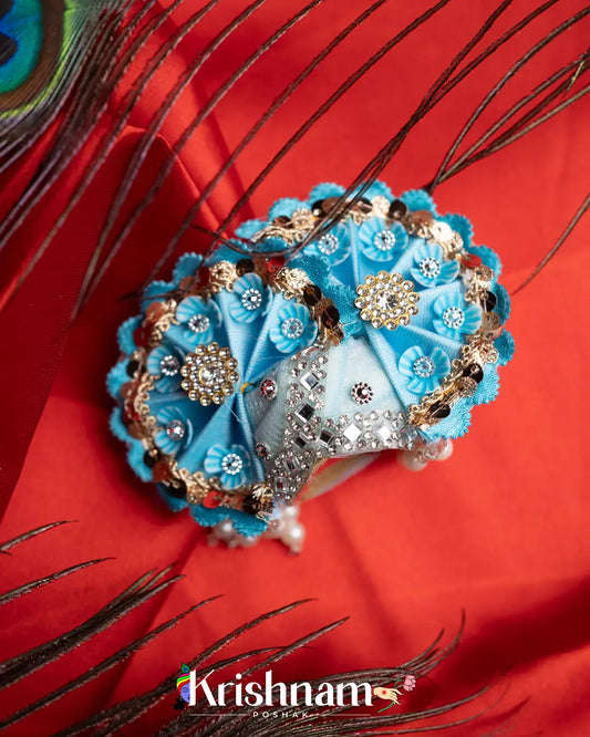 Heavy Work Pagdi For Shri Krishna & Laddu Gopal Ji - Lord of Universe