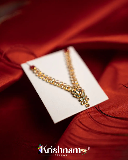 Kundan Heavy Mala for Shri Krishna, Radha & Laddu Gopal Ji (Size 2to4) - Lord of Universe