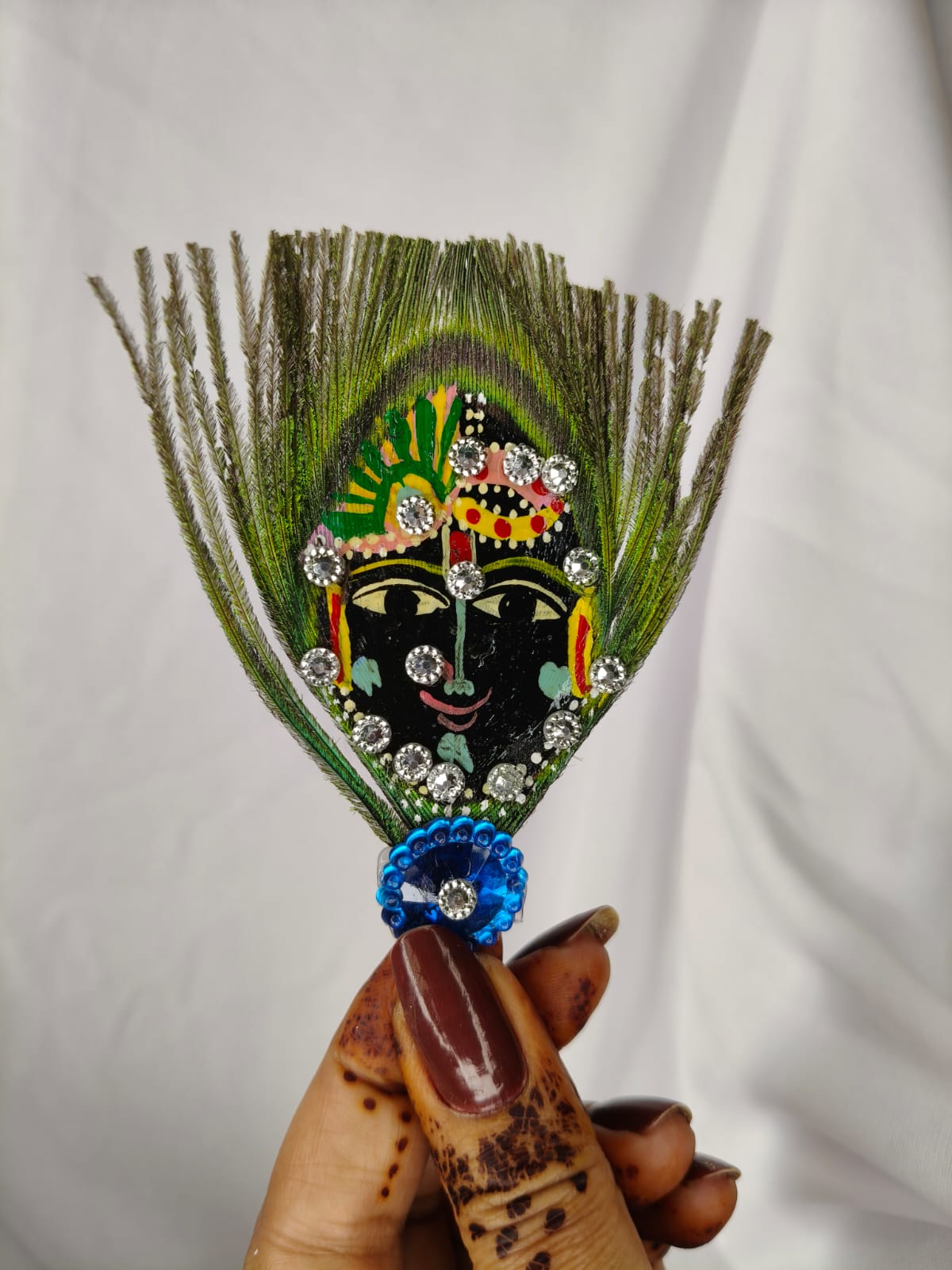 *Vasant Panchami Special* Yellow flower dress for laddu gopal ji with pagdi