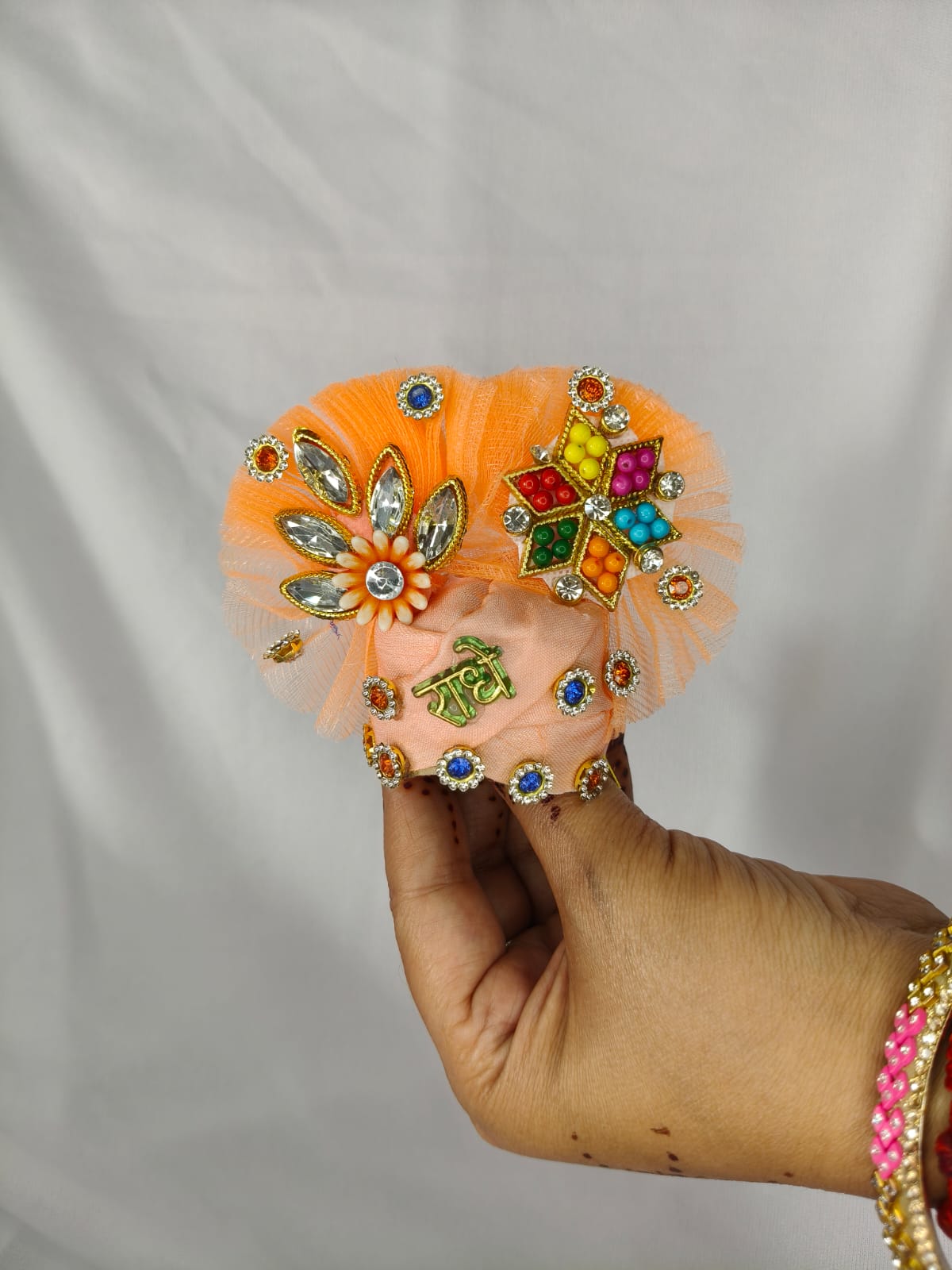 Beautiful leaf dress for holi  laddu gopal ji (Pack of 1) Random colours and prints